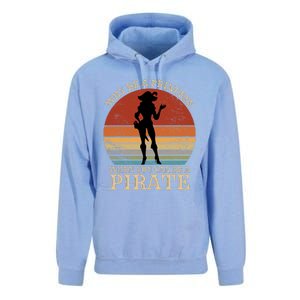 Why Be A Princess When You Can Be A Pirate Funny Unisex Surf Hoodie