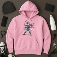 Wanna Be A Baller Shot Caller Retro Game Day Hoodie