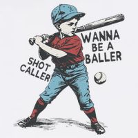 Wanna Be A Baller Shot Caller Retro Game Day Cool Comfort Performance Bucket Hat