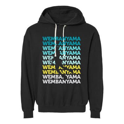 W.E.M.B.A.N.Y.A.M.A Basketball Amazing Gift Fan Garment-Dyed Fleece Hoodie