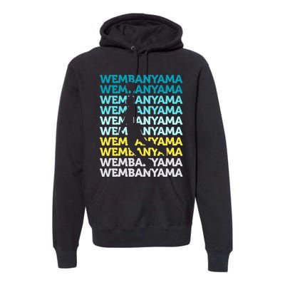 W.E.M.B.A.N.Y.A.M.A Basketball Amazing Gift Fan Premium Hoodie