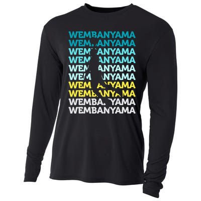 W.E.M.B.A.N.Y.A.M.A Basketball Amazing Gift Fan Cooling Performance Long Sleeve Crew