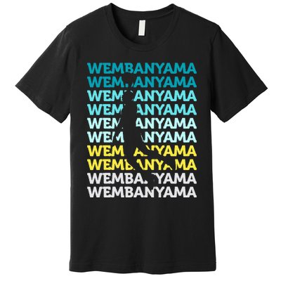 W.E.M.B.A.N.Y.A.M.A Basketball Amazing Gift Fan Premium T-Shirt