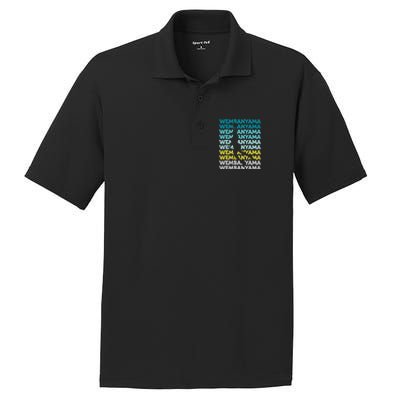 W.E.M.B.A.N.Y.A.M.A Basketball Amazing Gift Fan PosiCharge RacerMesh Polo