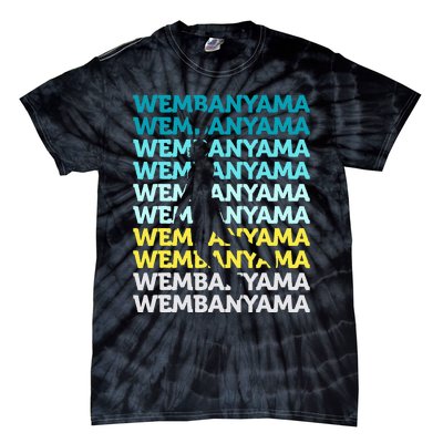 W.E.M.B.A.N.Y.A.M.A Basketball Amazing Gift Fan Tie-Dye T-Shirt