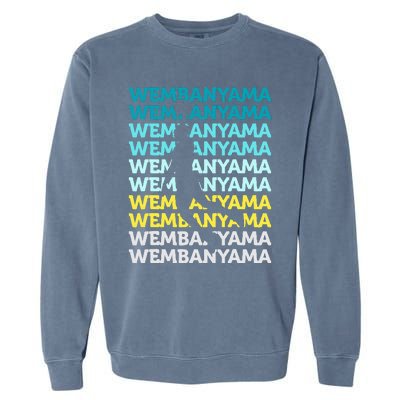 W.E.M.B.A.N.Y.A.M.A Basketball Amazing Gift Fan Garment-Dyed Sweatshirt