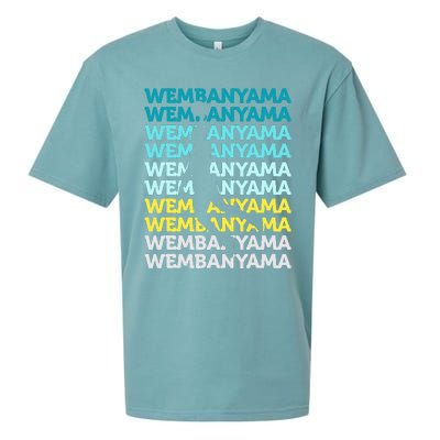 W.E.M.B.A.N.Y.A.M.A Basketball Amazing Gift Fan Sueded Cloud Jersey T-Shirt