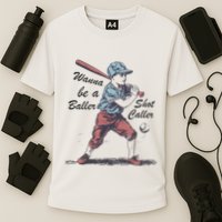 Wanna Be A Baller Shot Caller Cooling Performance Crew T-Shirt