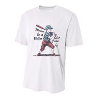 Wanna Be A Baller Shot Caller Youth Performance Sprint T-Shirt