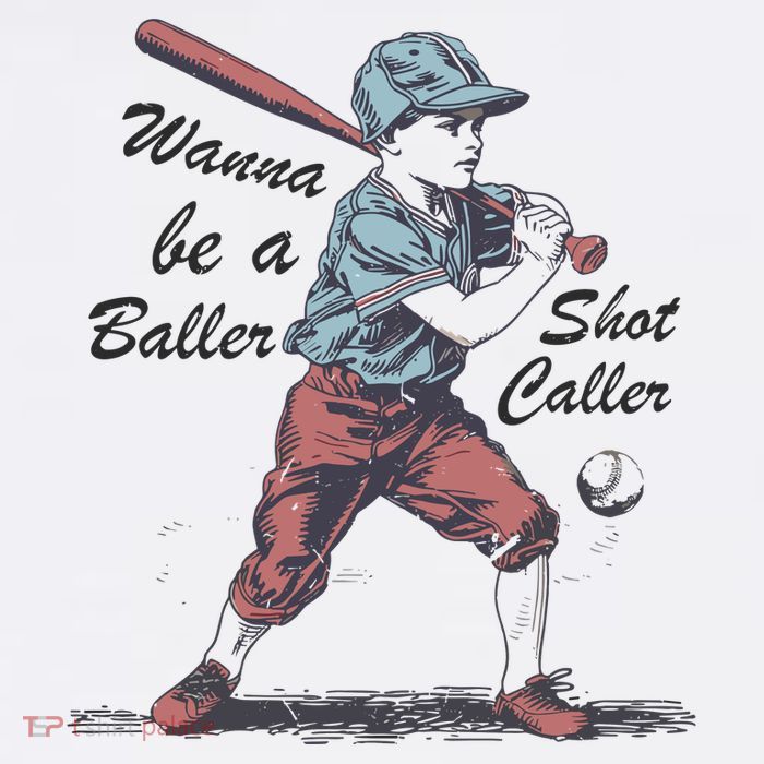 Wanna Be A Baller Shot Caller Wool Snapback Cap