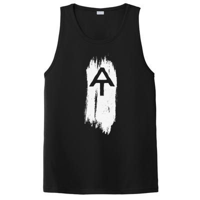 White Blaze Appalachian Trail At Minimalist Hiking Retro PosiCharge Competitor Tank