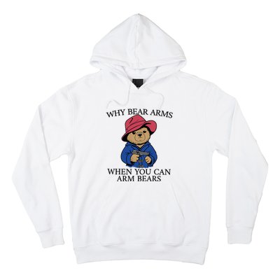 Why Bear Arms When You Can Arm Bears Funny Saying Quote Gift Hoodie