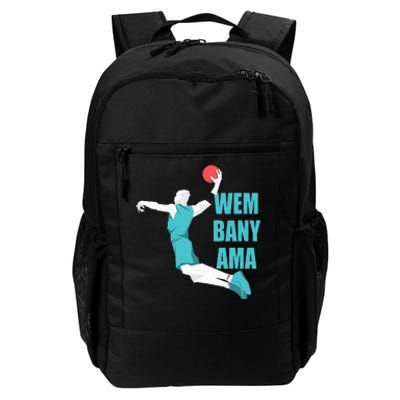 W.E.M.B.A.N.Y.A.M.A Basketball Amazing Gift Fan Daily Commute Backpack