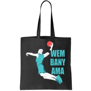 W.E.M.B.A.N.Y.A.M.A Basketball Amazing Gift Fan Tote Bag