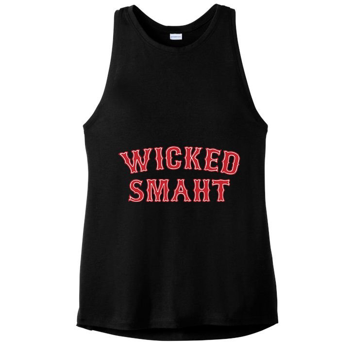 Wicked Boston Accent Ladies PosiCharge Tri-Blend Wicking Tank