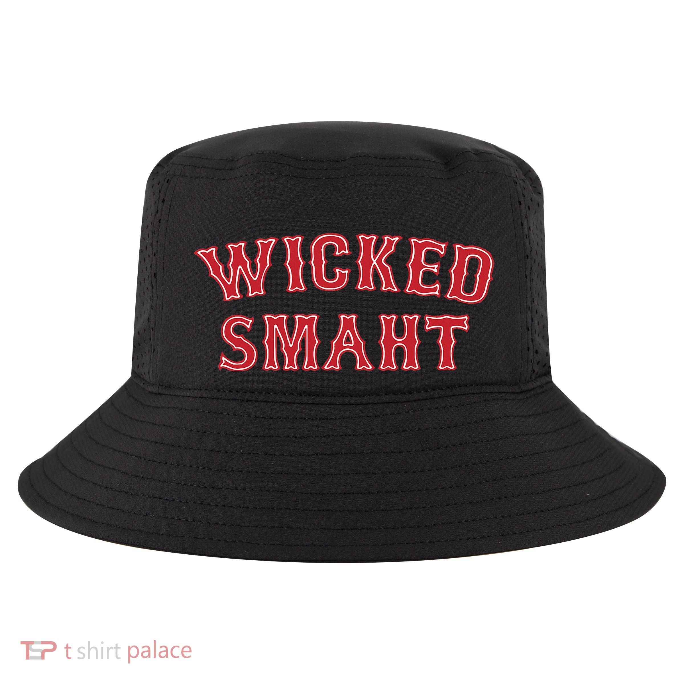 Wicked Boston Accent Cool Comfort Performance Bucket Hat