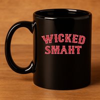 Wicked Boston Accent 11oz C Handle Ceramic Mug