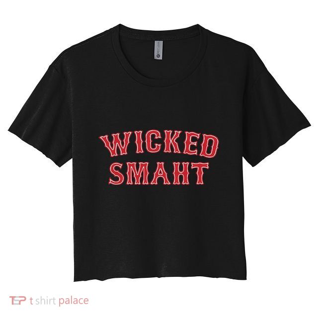 Wicked Boston Accent Crop Top