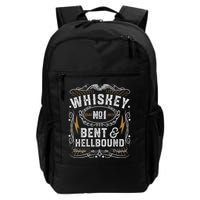 Whiskey Bent And Hellbound Country Music Biker Bourbon Backpack