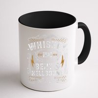 Whiskey Bent And Hellbound Country Music Biker Bourbon Mug