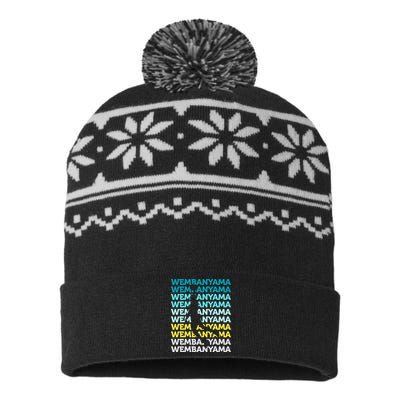 W.E.M.B.A.N.Y.A.M.A Basketball Amazing Gift Fan USA-Made Snowflake Beanie