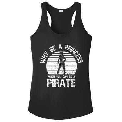 Why Be A Princess When You Can Be A Pirate Ladies PosiCharge Competitor Racerback Tank