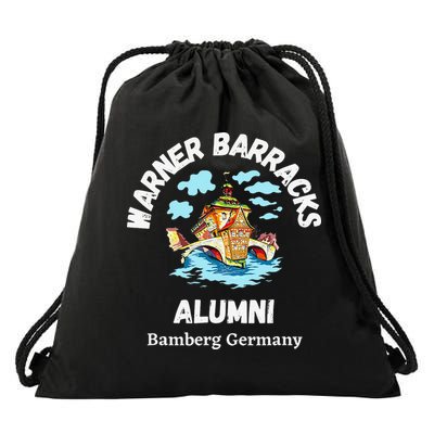 Warner Barracks Alumni Bamberg Germany Drawstring Bag