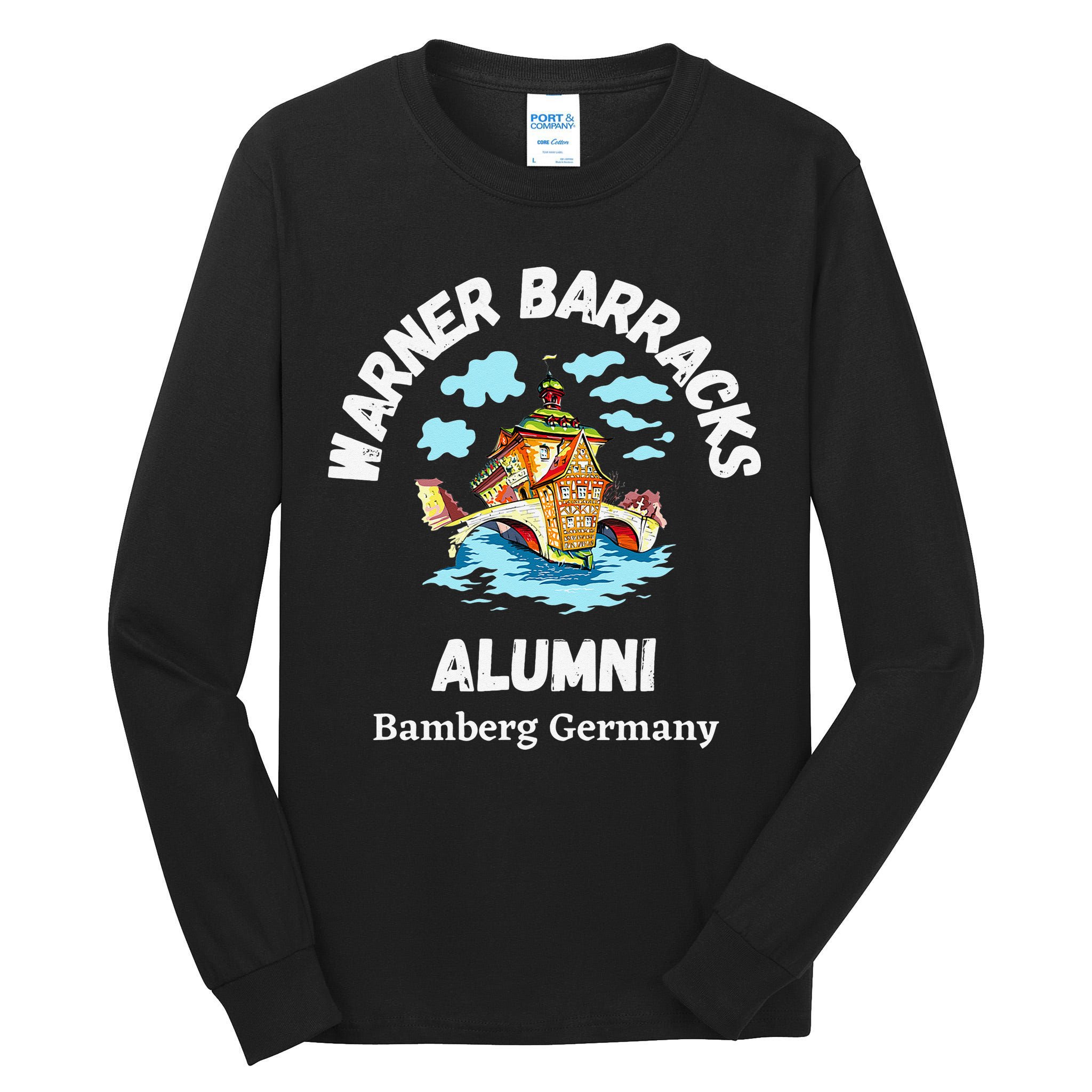 Warner Barracks Alumni Bamberg Germany Tall Long Sleeve T-Shirt
