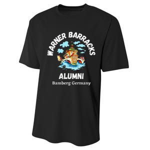 Warner Barracks Alumni Bamberg Germany Performance Sprint T-Shirt