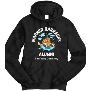 Warner Barracks Alumni Bamberg Germany Tie Dye Hoodie