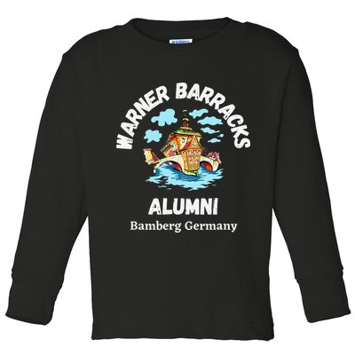 Warner Barracks Alumni Bamberg Germany Toddler Long Sleeve Shirt