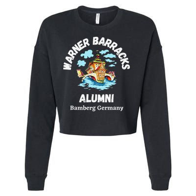 Warner Barracks Alumni Bamberg Germany Cropped Pullover Crew