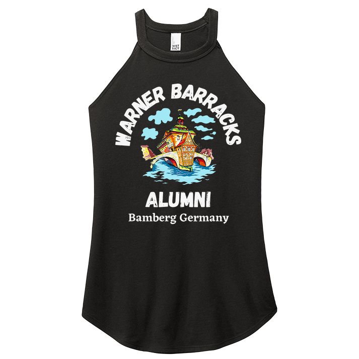 Warner Barracks Alumni Bamberg Germany Women's Perfect Tri Rocker Tank