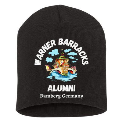 Warner Barracks Alumni Bamberg Germany Short Acrylic Beanie