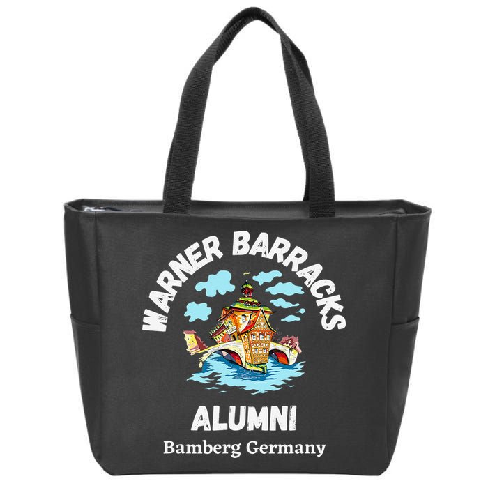 Warner Barracks Alumni Bamberg Germany Zip Tote Bag