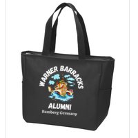 Warner Barracks Alumni Bamberg Germany Zip Tote Bag