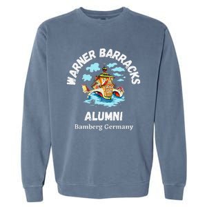 Warner Barracks Alumni Bamberg Germany Garment-Dyed Sweatshirt