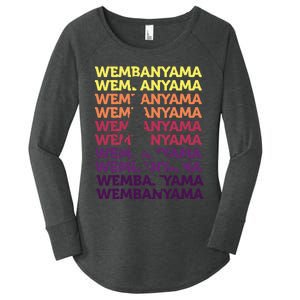 W.E.M.B.A.N.Y.A.M.A Basketball Amazing Gift Fan= Women's Perfect Tri Tunic Long Sleeve Shirt