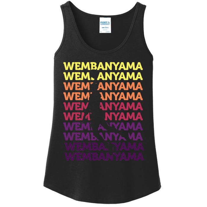 W.E.M.B.A.N.Y.A.M.A Basketball Amazing Gift Fan= Ladies Essential Tank