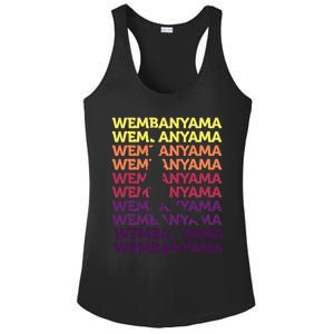 W.E.M.B.A.N.Y.A.M.A Basketball Amazing Gift Fan= Ladies PosiCharge Competitor Racerback Tank