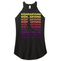 W.E.M.B.A.N.Y.A.M.A Basketball Amazing Gift Fan= Women's Perfect Tri Rocker Tank