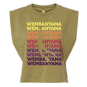 W.E.M.B.A.N.Y.A.M.A Basketball Amazing Gift Fan= Garment-Dyed Women's Muscle Tee