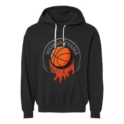 W.E.M.B.A.N.Y.A.M.A Basketball Amazing Garment-Dyed Fleece Hoodie