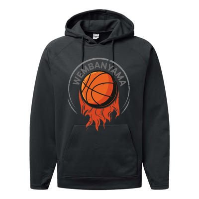 W.E.M.B.A.N.Y.A.M.A Basketball Amazing Performance Fleece Hoodie