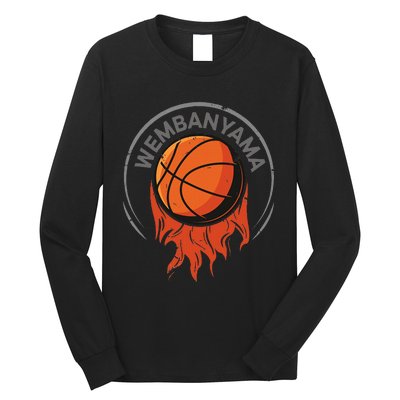 W.E.M.B.A.N.Y.A.M.A Basketball Amazing Long Sleeve Shirt