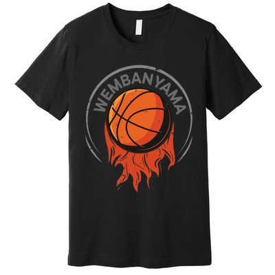 W.E.M.B.A.N.Y.A.M.A Basketball Amazing Premium T-Shirt