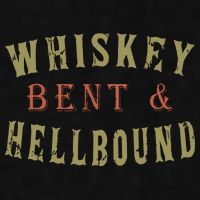 Whiskey Bent And Hell Bound Drinking Drunk Party Hellbound Ladies PosiCharge Tri-Blend Wicking Tank