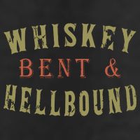 Whiskey Bent And Hell Bound Drinking Drunk Party Hellbound Trucker Hat