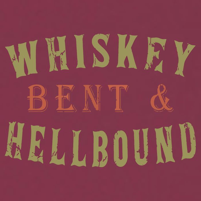 Whiskey Bent And Hell Bound Drinking Drunk Party Hellbound 16oz Travel Tumbler