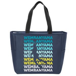 W.E.M.B.A.N.Y.A.M.A Basketball Amazing Gift Fan Zip Tote Bag